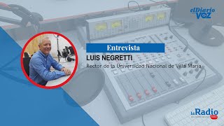 ENTREVISTA A LUIS NEGRETTI  EL DIARIO CON VOZ [upl. by Ettezel]