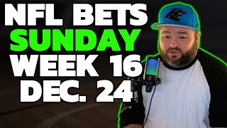 Week 16 NFL Sunday Bets  Kyle Kirms Picks amp Predictions  The Sauce Network  December 24 [upl. by Gustafsson412]