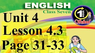 English Class 7 Unit 4 Lesson 43 Page 3133 The Frog and The Ox Class 7 English new curriculum [upl. by Uehttam907]