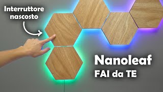 Costruire un prodotto da 200€ con 30€  Luci LED Smart Nanoleaf FAI da TE [upl. by Worra]