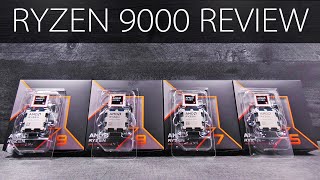 AMD Ryzen 9000 Series CPUs Reviewed  Deep Dive Productivity amp Gaming Performance [upl. by Eniron]