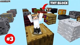 THIS TNT BLOCK IS GAVE ME CRAZY PLAN 😃  MINECRAFT GIANT BLOCK PART 3 [upl. by Almeeta]