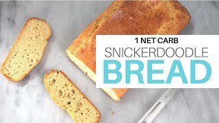 1 NET CARB Snickerdoodle Shortbread Low CarbHigh Fat  Sugar  Grain  Gluten Free [upl. by Ataynek]