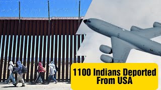 1100 Indians Deported From USA 🇺🇲🇺🇲🇺🇲Raid On Illegal Immigration [upl. by Bartko]