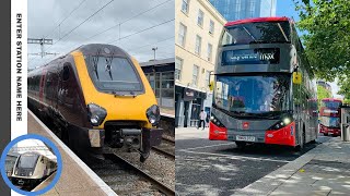 Trains and Buses in Bristol [upl. by Annmarie]