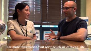 Interview about Lasek  Lasik in Korea [upl. by Lucy]