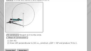 What is Tangent of a Circle  Formula  Example [upl. by Eaner]