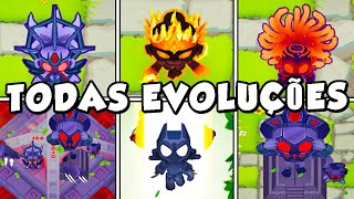 REVELANDO TODAS AS EVOLUÇÕES SECRETAS DO BLOONS TD 6 [upl. by Laro]