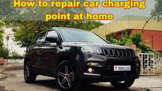 How to repair car charging point at home  car ka charging point ghar par kaise thik kare modified [upl. by Pirri]