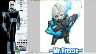 Mr Freeze Timelapse  iinnkone Twitch Streams [upl. by Dnalra]