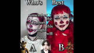 FNAF Makeup transition quotCircus Babyquot fnaf shorts trending makeup sfx halloween [upl. by Robins]