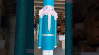 Giant nutcracker diy giant nutcracker  Christmas decor  how to create a giant nutcracker [upl. by Nayllij]