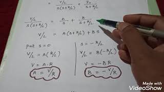 Unit3 Transient Response of RL Series Circuit Derivation step input DC Source1 [upl. by Ramej928]