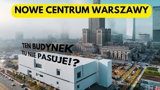 Nowe CENTRUM WARSZAWY  Plac centralny i kontrowersje wokół Muzeum Sztuki Nowoczesnej [upl. by Ahseyn443]