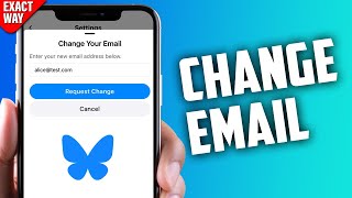 How to change your email on bluesky app  Full Guide [upl. by Buckden]