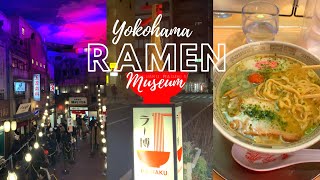 Ramen Museum in Yokohama Japan  Adventures of Sharon [upl. by Riedel]