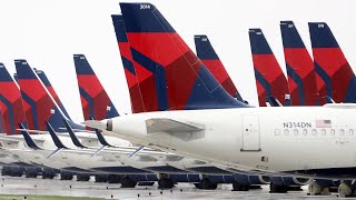 Delta Drags Down Airline Stocks With Weak Outlook [upl. by Hiro]