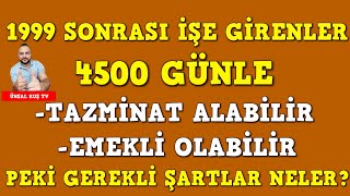 1999dan sonra sigortalı olanların tazminat hakkıİşten kendi çıksa da tazminat almanın yoluİstifa [upl. by Norraa443]