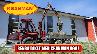 Kranman 960 – Dikesrensning [upl. by Zurheide]