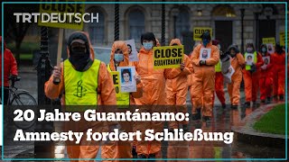 20 Jahre Guantanamo Amnesty fordert Schließung [upl. by Alphonsa449]