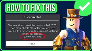 FIXED Roblox Error Code 267 Failed To Load Data 2024  Fix Error Code 267 Roblox [upl. by Fennie200]