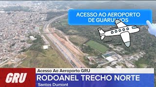 Rodoanel trecho Norte Santos Dumont rodoanelnorte viaappia aeroporto tiktok dji instagram [upl. by Ninehc]