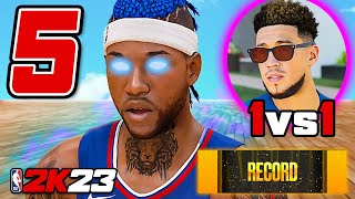 RECORD NBA da TITOLARE 1vs1 vs BOOKER  NBA 2K23 CARRIERA 5 [upl. by Akinoj905]