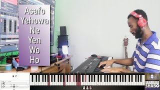 Ghanaian Christian Music  Asafo Yehowa Ne Yen Wo Ho  Piano Reharmonized [upl. by Dimphia471]