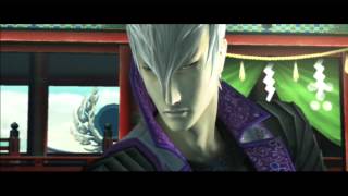 Sengoku Basara Samurai Heroes  All Mitsunari Ishida Cutscenes English Dub HD [upl. by Ynahpit]