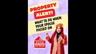 Estate Matters by Roza Sure Bagus  What to do for your HDB Flat when your spouse passed away [upl. by Ioyal518]