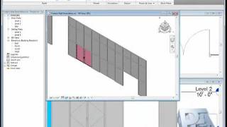 Revit Curtain Wall Demolition [upl. by Aihsit]