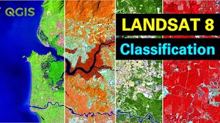 Landsat 8 Image Classification using QGIS [upl. by Eras]