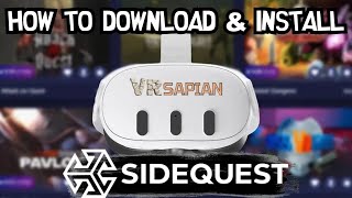 How To Set Up And Install sidequest applab For oculus quest 3 meta vr Easy Step By Step 2 [upl. by Yme]