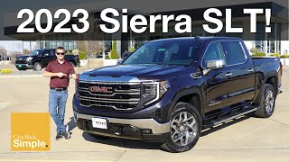 2023 GMC Sierra 1500 SLT  The Best Sierra Under 70k [upl. by Keelin]