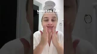 Mini spa Day maquiagem spadaycaseiro dicasdebeleza [upl. by Nojed]