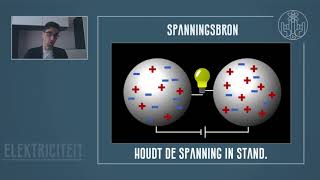 Elektriciteit 8 Spanning uitgelegd [upl. by Kahl]