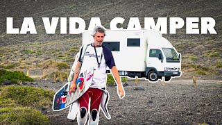 Vivir en un CAMIÓN CAMPERIZADO  Día 1 de KITESURF Viajando Simple VLOGS [upl. by Strage]