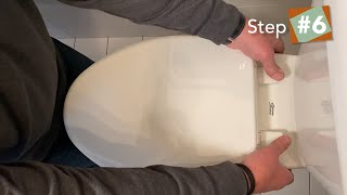 Easy Toilet Seat Installation with STATITE Fastening System [upl. by Pubilis]