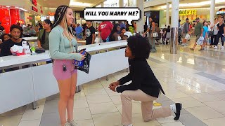 Proposing To Strangers Prank [upl. by Etteuqaj]