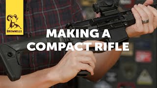 Quick Tip Making a Compact AR15 Rifle [upl. by Oletta750]