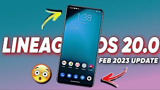 LINEAGE OS V200 is Back With February 2023 UpdateFeaturesReview 🔥🔥 [upl. by Icyac]