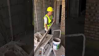 How to do perfect plaster on blocks construction plaster plasteronblocks plasterer [upl. by Emlynn]