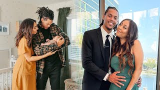 Sydel Curry Shares Family Photo With Her Newborn Baby And Husband Damion Lee She Looks Gorgeous [upl. by Randall]