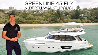 Greenline 45 Indepth Walkthrough [upl. by Nesnah889]