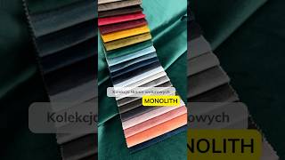 Tkanina MONOLITH  meblifypl meblify tkanina meble monolith welur velvet [upl. by Sremlahc361]