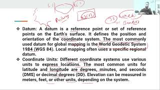 GIS mapping  Coordinate system  L30  townplanner atp  assistant town planner [upl. by Ahsote]