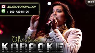 KARAOKE Maria Jose Quintanilla  Olvidame [upl. by Holds184]