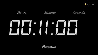 11Minute Timer  Clean and Sleek Countdown [upl. by Brackely]
