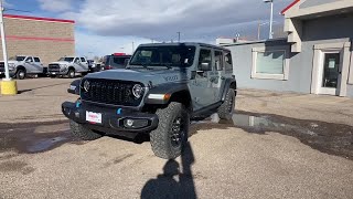 2024 Jeep Wrangler4xe Willys 4x4 WY Fort Collins Greeley CO Laramie Casper [upl. by Nonnahs]