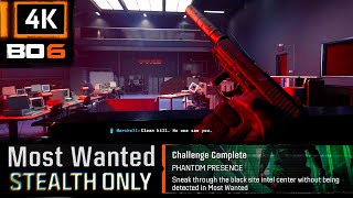 Sneaking through Black Site  Stealth only I Most Wanted Mission I Call of Duty Black Ops 6 4K [upl. by Medarda]